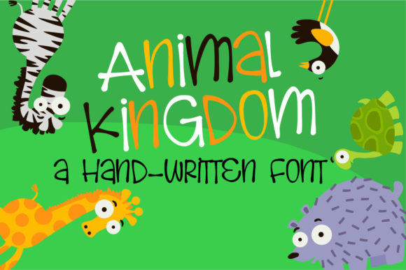 Animal Kingdom Font: Playful Typography for Editorial Design