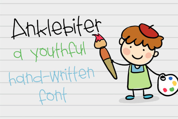 Anklebiter: A Playful Font for Digital Marketing
