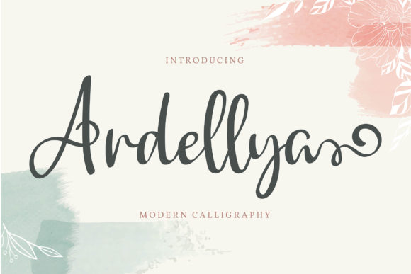 Ardellya: Elegant Script Font