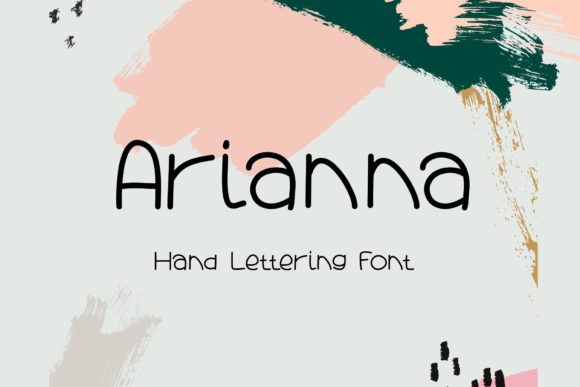 Arianna: A Cute Handwritten Font for Crafters
