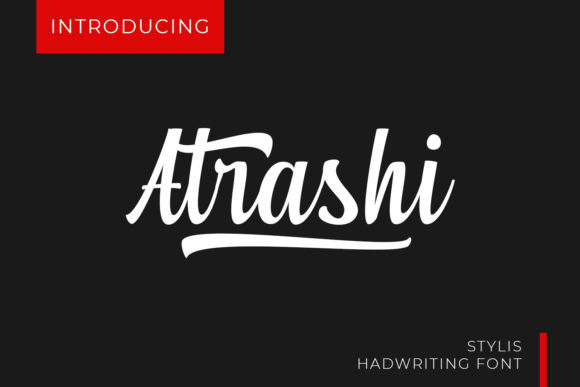 Atarashi: A Modern Handwritten Font