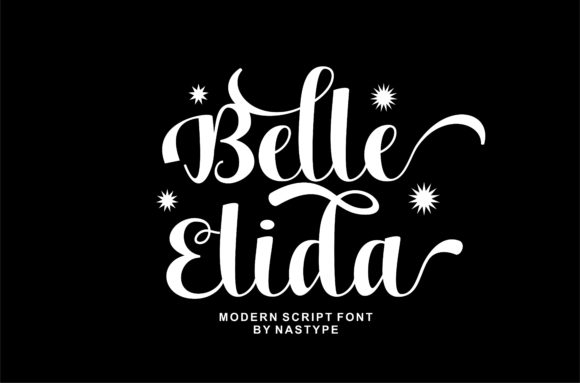 Belle Elida: A Script Font for Impact
