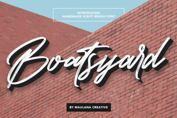 Boatsyard Font Review