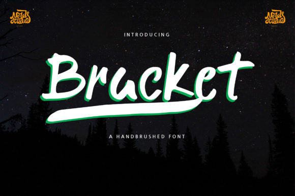Bracket: A Trendy Font for Campaign Design