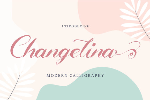 Changelina: A Flowing Script Font