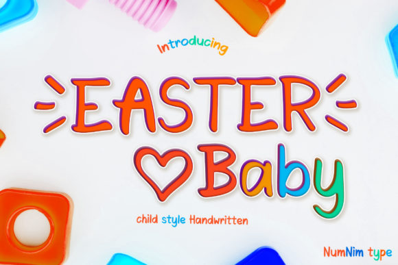 Easter Baby Font: A Sweet Touch for Design