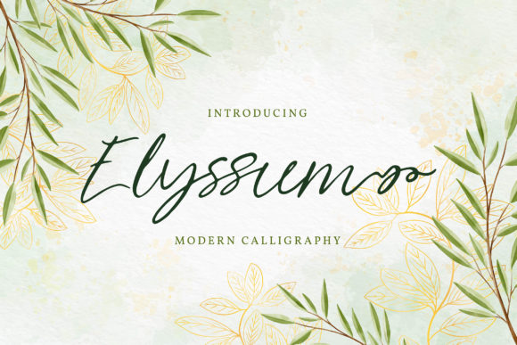 Elyssum: A Stylish Font for Digital Marketing