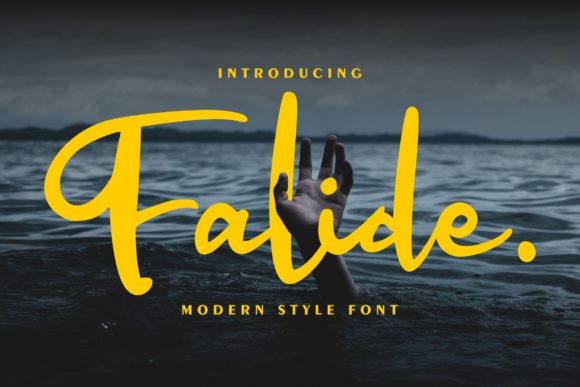 Falide: A Font for Clear, Elegant Campaigns