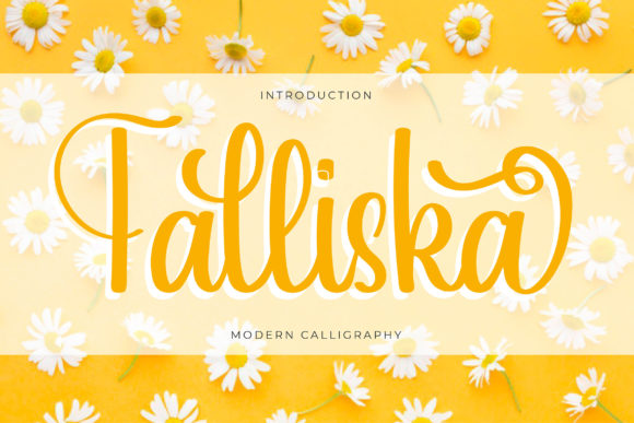 Falliska Font: Elegant Script for Crafters
