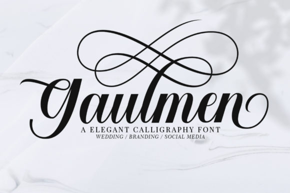 Gaulmen: A Fresh Script Font for Business