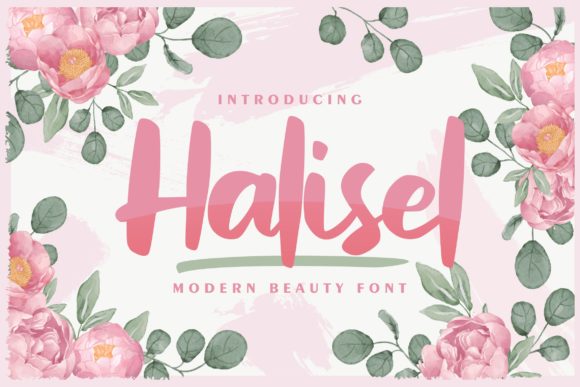 Halisel: A Playful Font for Creative Projects