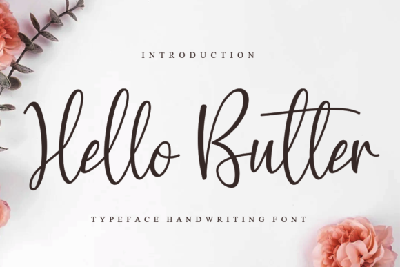 Hello Butter Font: Elegant Script for Digital Marketing