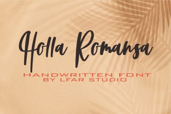 Holla Romansa: A Stylish Script Font for Campaigns