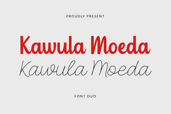 Kawula Moeda: Elegant Script Font