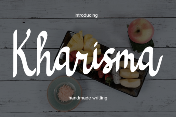 Kharisma: A Romantic Typeface for Elegant Design