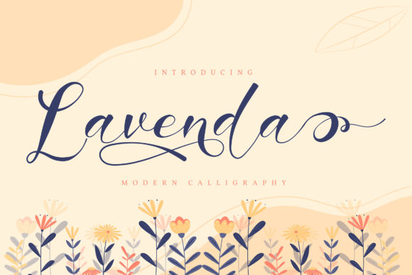 Lavenda: A Romantic Font for Business Branding