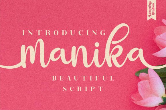 Manika: A Handwritten Font for Web Design