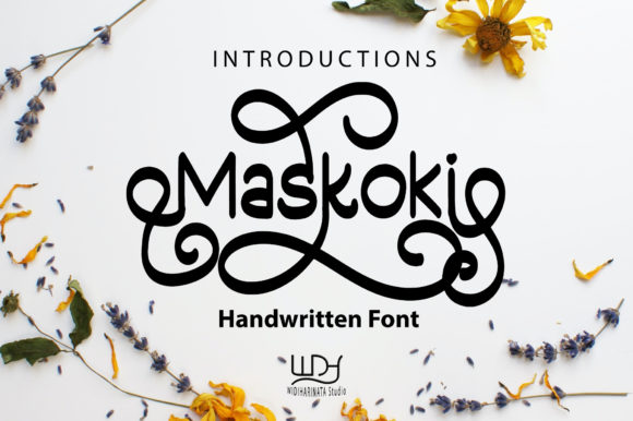 Maskoki: A Classy Script Font for Branding