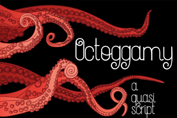 Octogamy Font: Elegant Script for Editorial Design