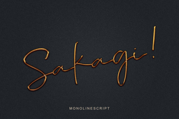 Sakagi: A Bold, Modern Font for Designers