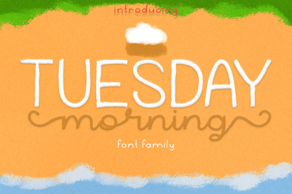 Tuesday Morning Font for Creative Makers